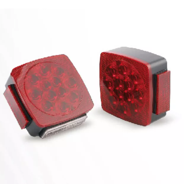 80 インチ以下の 4 インチ LED ロープロファイル トレーラー ライト