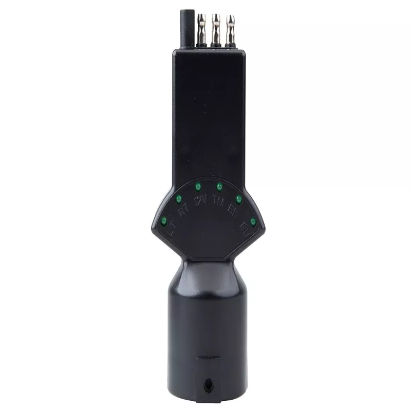 7 ウェイおよび 4 ウェイ LED トレーラー配線回路テスター